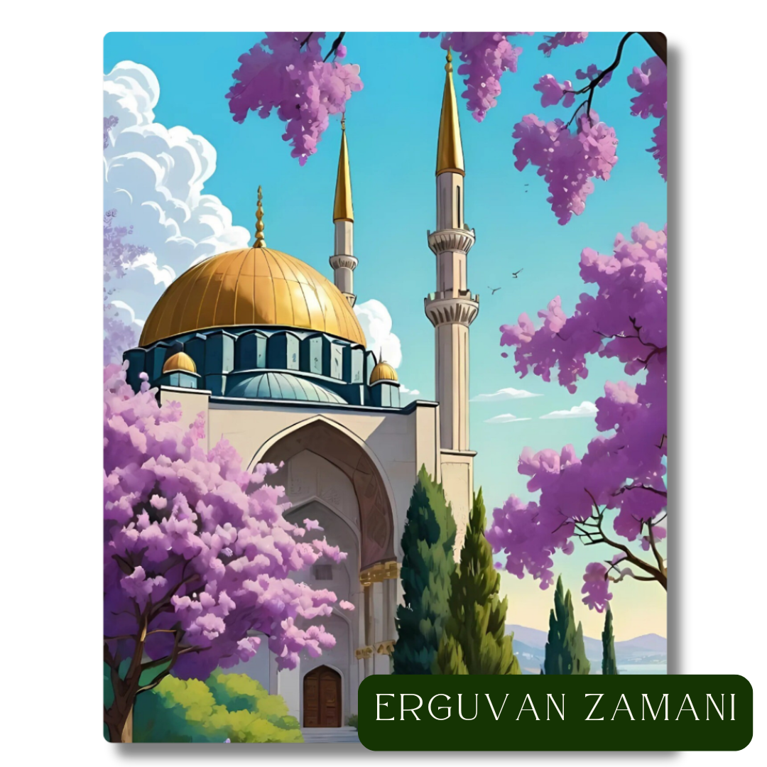 İslami eserler kolay tuval serisi