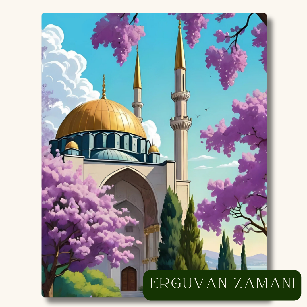 İslami eserler boyanabilir tuval