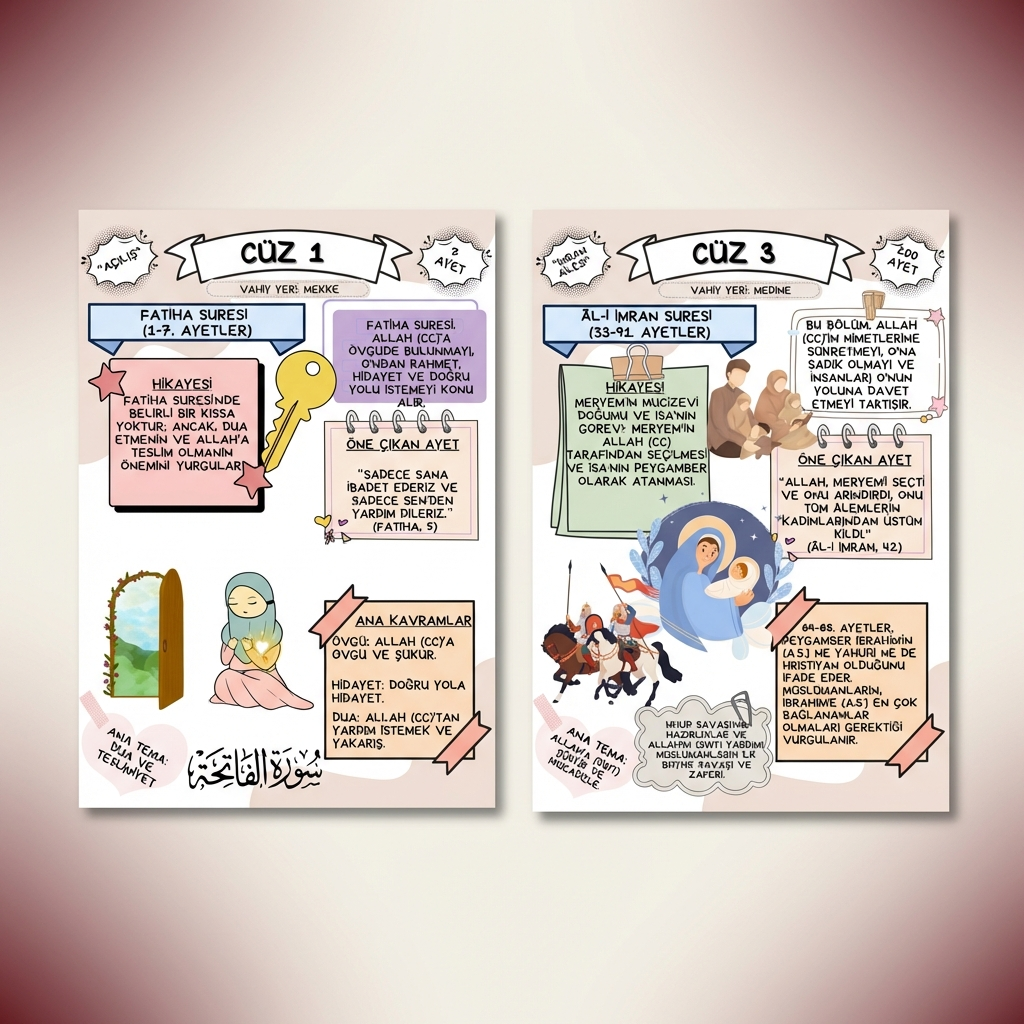 Bereket™ Çocuklar İçin Resimli Kur'an-ı Kerim