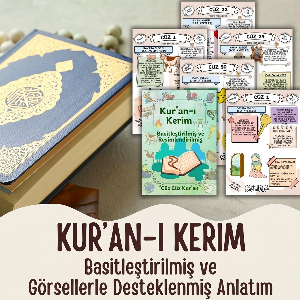 Bereket™ Çocuklar İçin Resimli Kur'an-ı Kerim