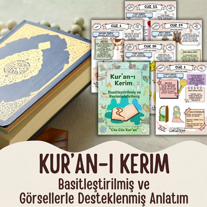 Bereket™ Çocuklar İçin Resimli Kur'an-ı Kerim