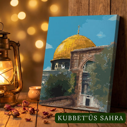 Bereket™ İslami Eserler Boyanabilir Tablo Serisi