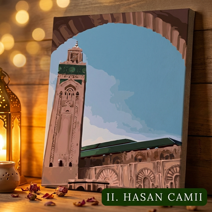 Bereket™ İslami Eserler Boyanabilir Tablo Serisi