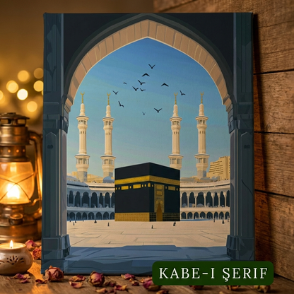 Bereket™ İslami Eserler Boyanabilir Tablo Serisi