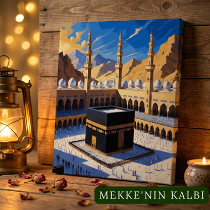 Bereket™ İslami Eserler Boyanabilir Tablo Serisi