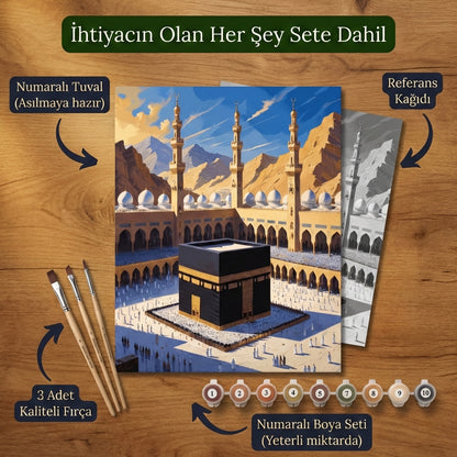 Bereket™ İslami Eserler Boyanabilir Tablo Serisi